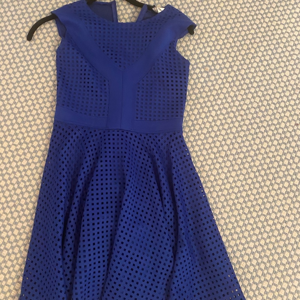 David Charles blue dress